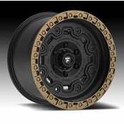 Fittipaldi Offroad FTC16 Satin Black Bronze Custom Truck Wheels